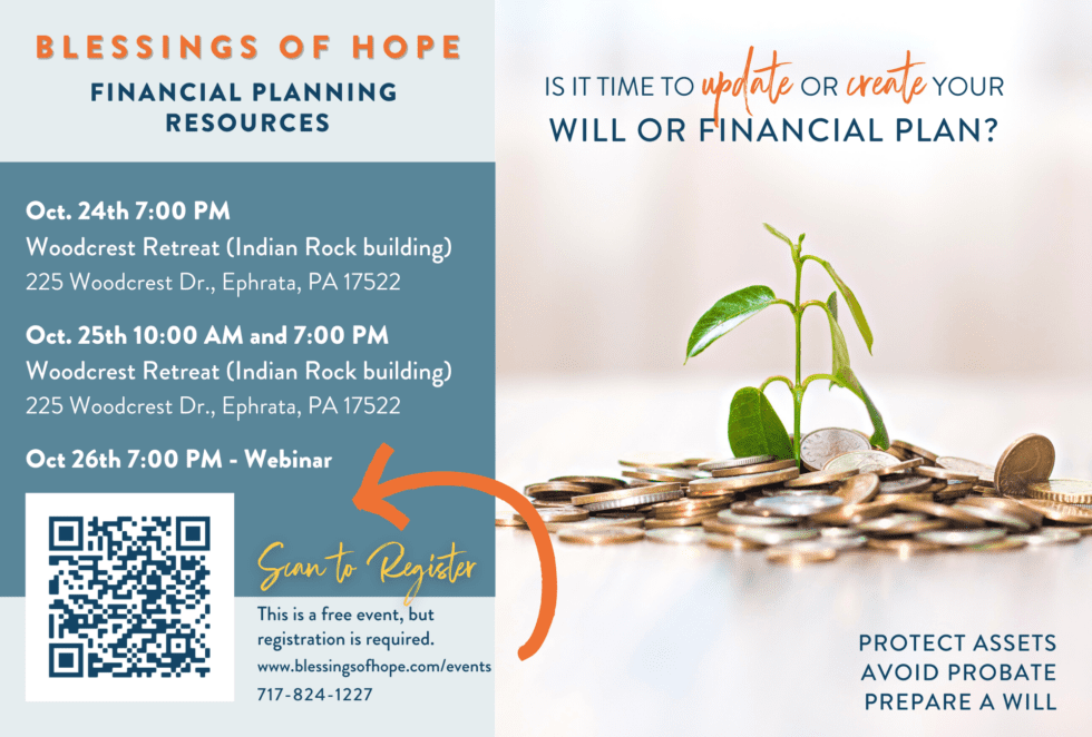 Save the Date! Blessings of Hope