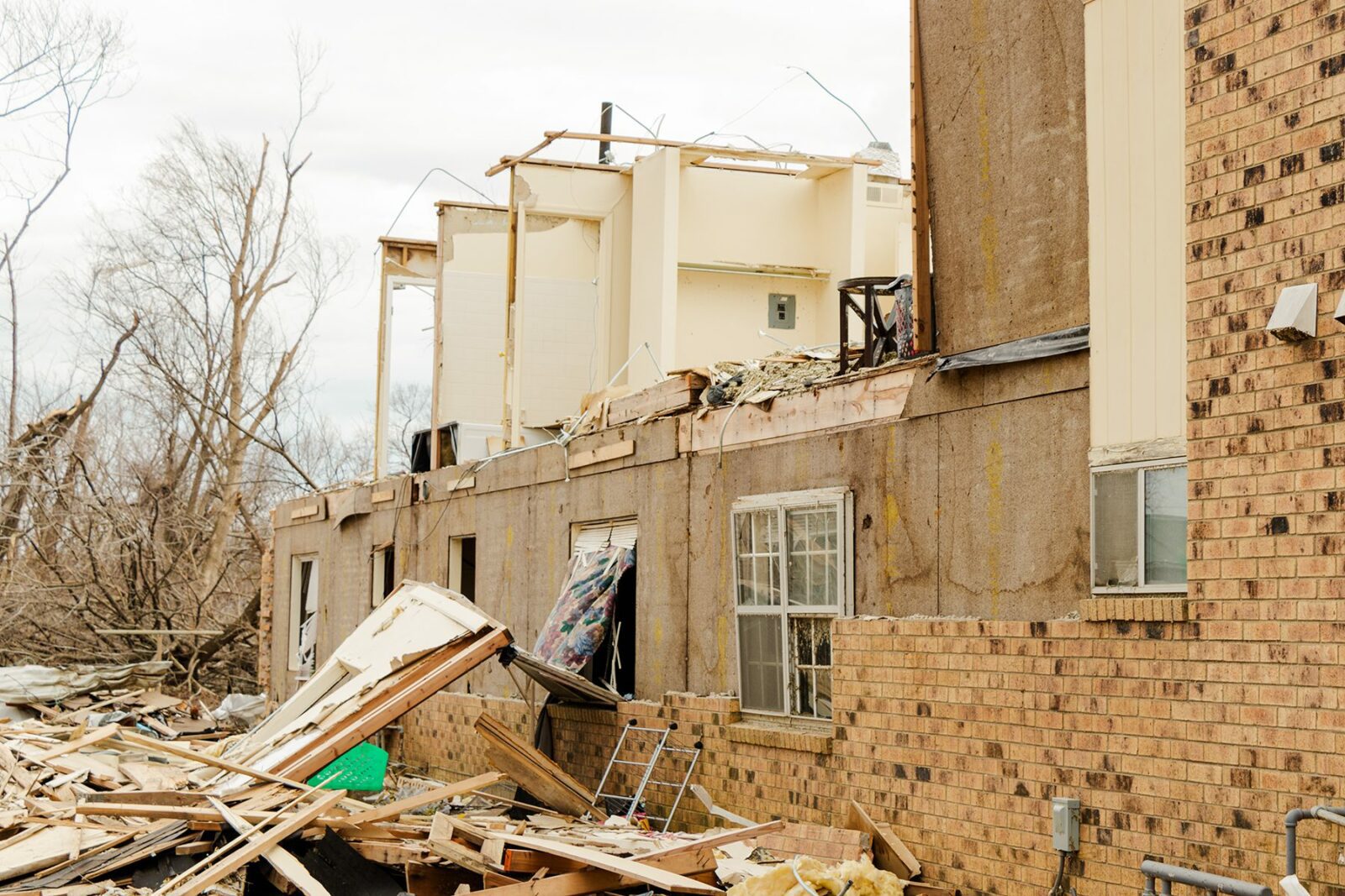 Mayfield Destruction-10 New Year, Looking Forward, This Time Last Year, Disaster Relief, Crisis, First Responder, Tornado, Kentucky, Humanitarian Aid<br />