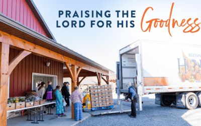 Praising the Lord for His Goodness