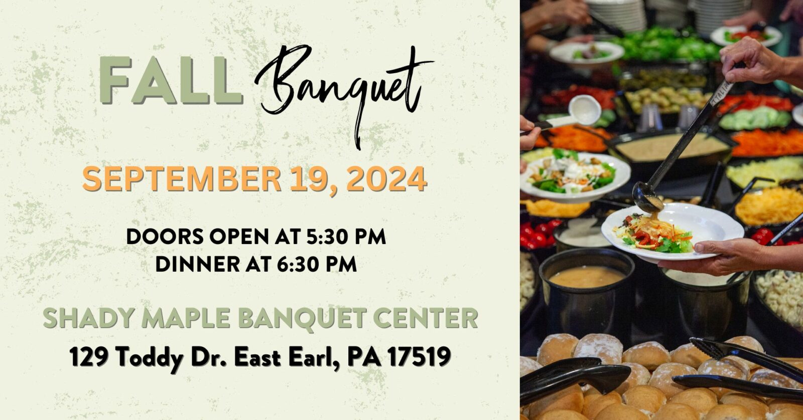 FALL BANQUET Blessings of Hope