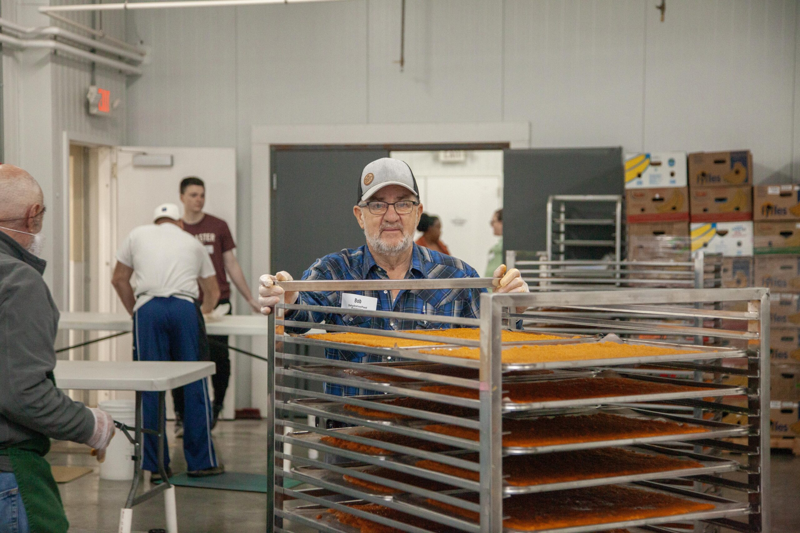 Bob, volunteer